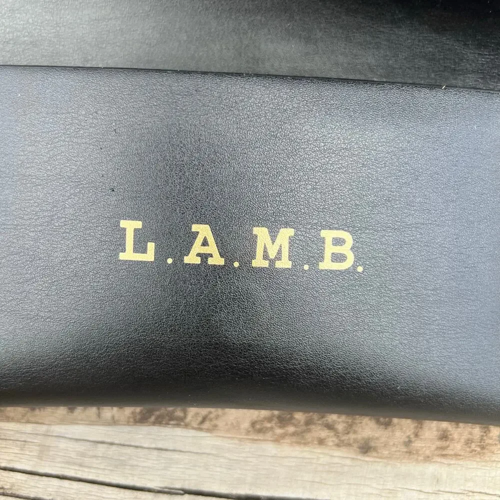 L.A.M.B Gwen Stefani Magnetic Eyeglass Sunglass Case Black Semi Hard Case Only